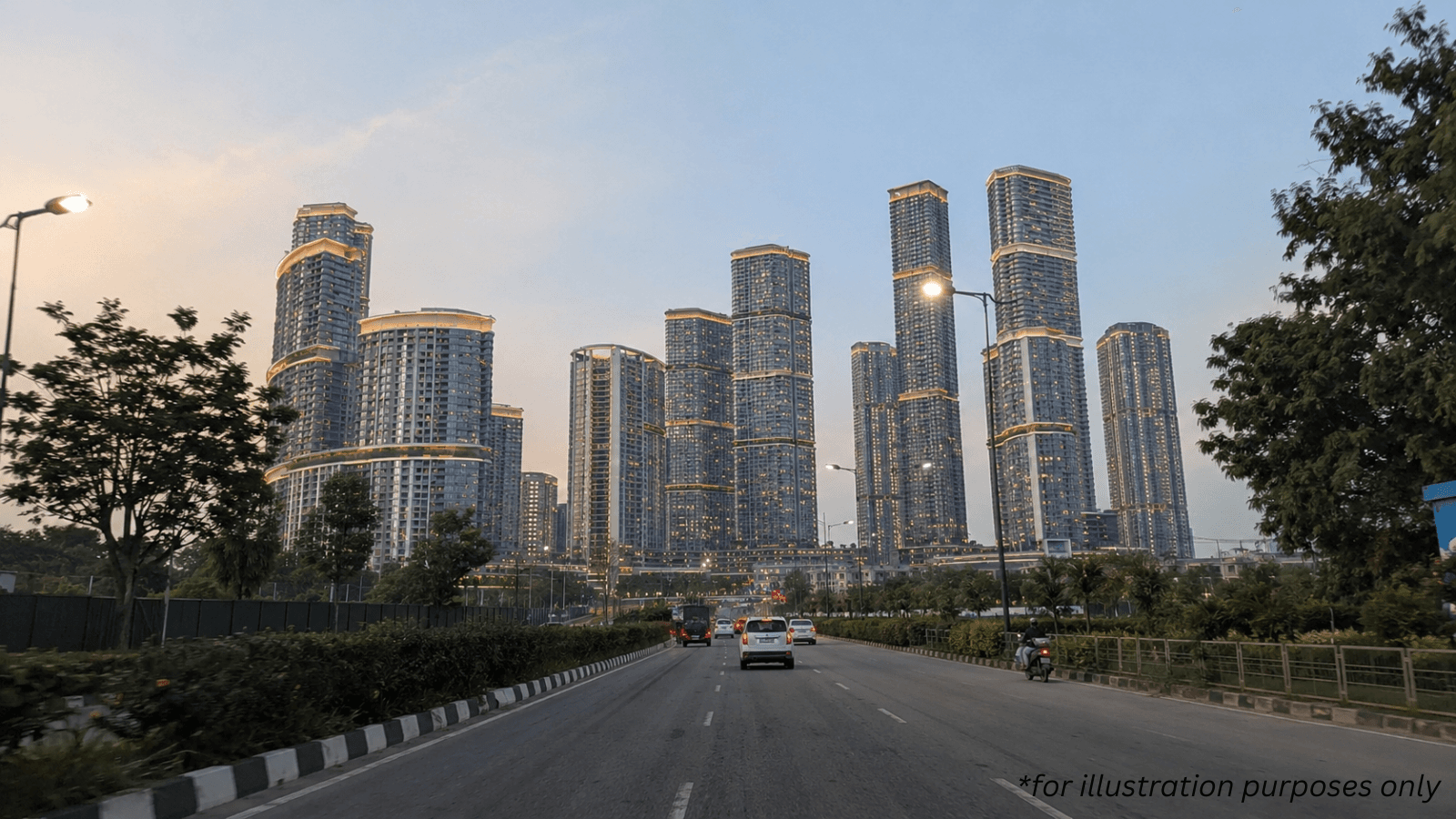 Embassy Biome Apartments Road View